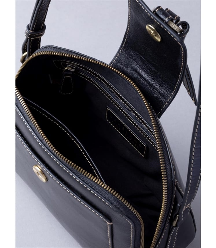 Birthwaite Leather Cross Body Bag