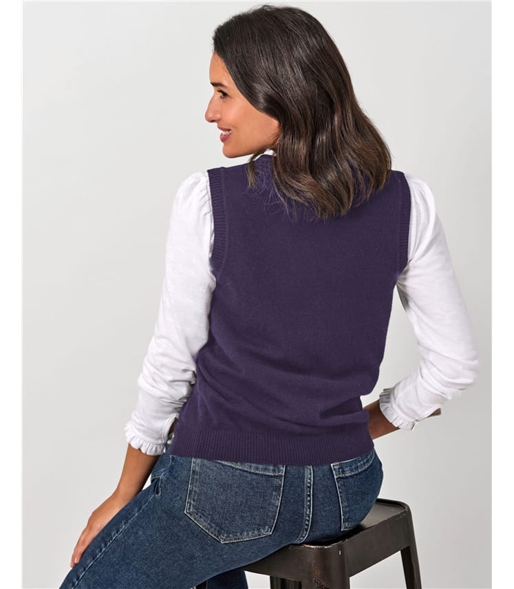 Cashmere Knitted Tank