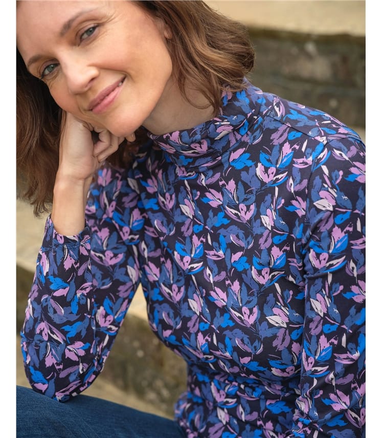 Sous-pull à col roulé - Femme - Jersey
