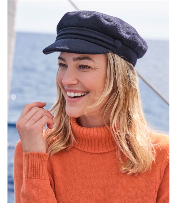 Casquette gavroche - Femme - Pure Laine