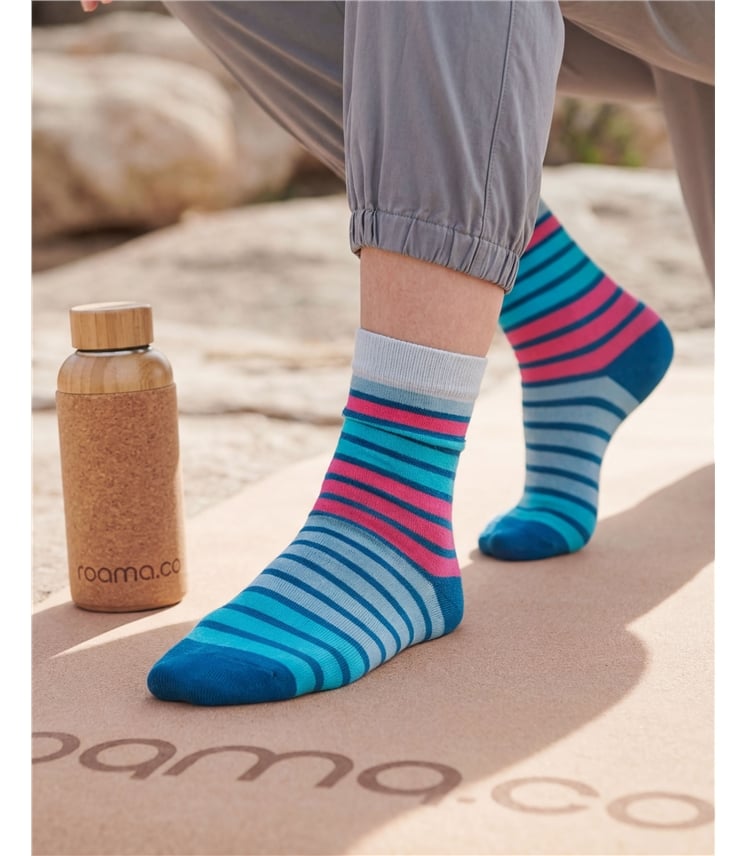 Stripe Ankle Socks