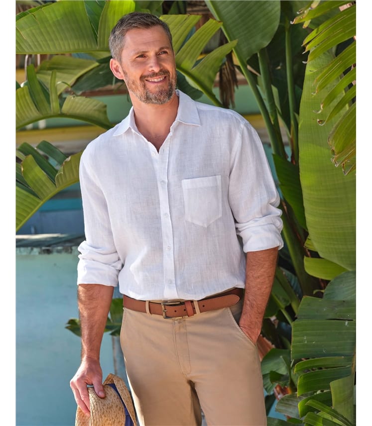 Linen Long Sleeve Shirt