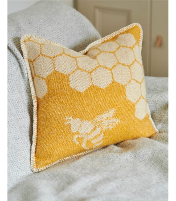 Reversible Pure Wool Cushion Cover