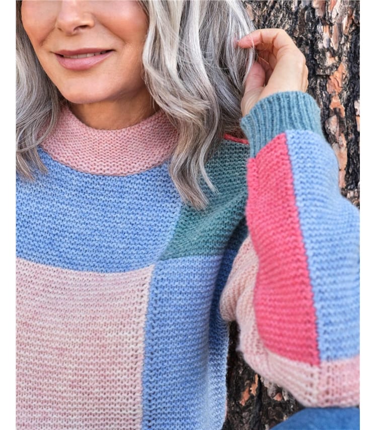 Patchwork Cardigans and Sweaters - Free Knitting Patterns