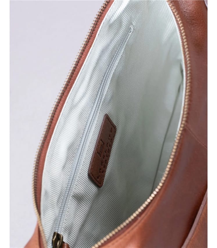 Newby Leather Hobo Shoulder Bag