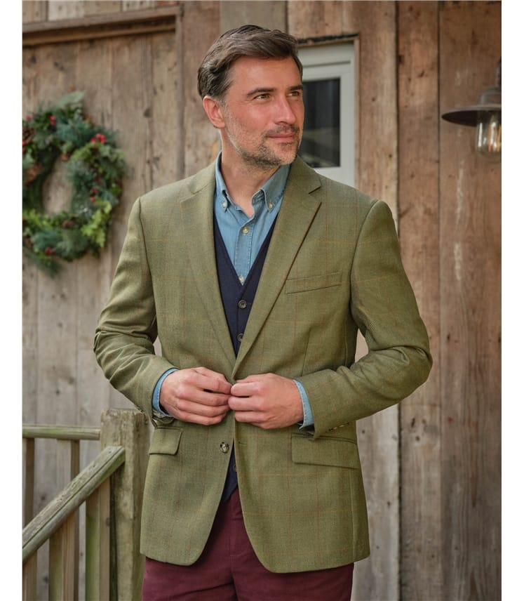 Helsinki Pure Wool Tweed Jacket