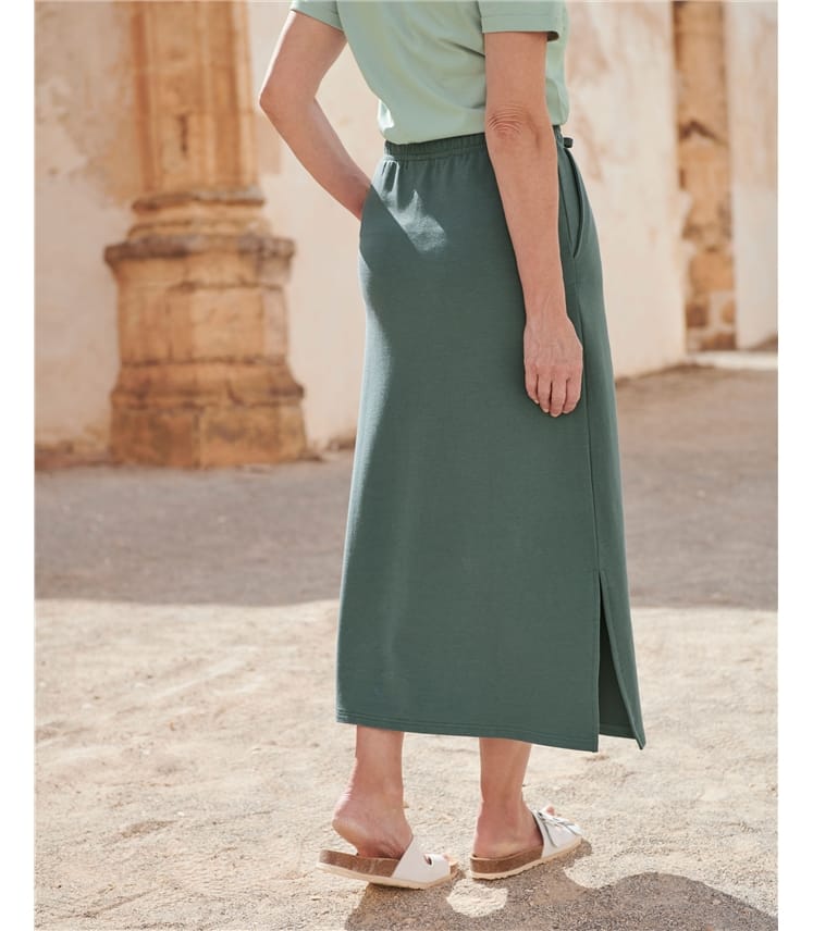 Elasticated on sale jersey skirt