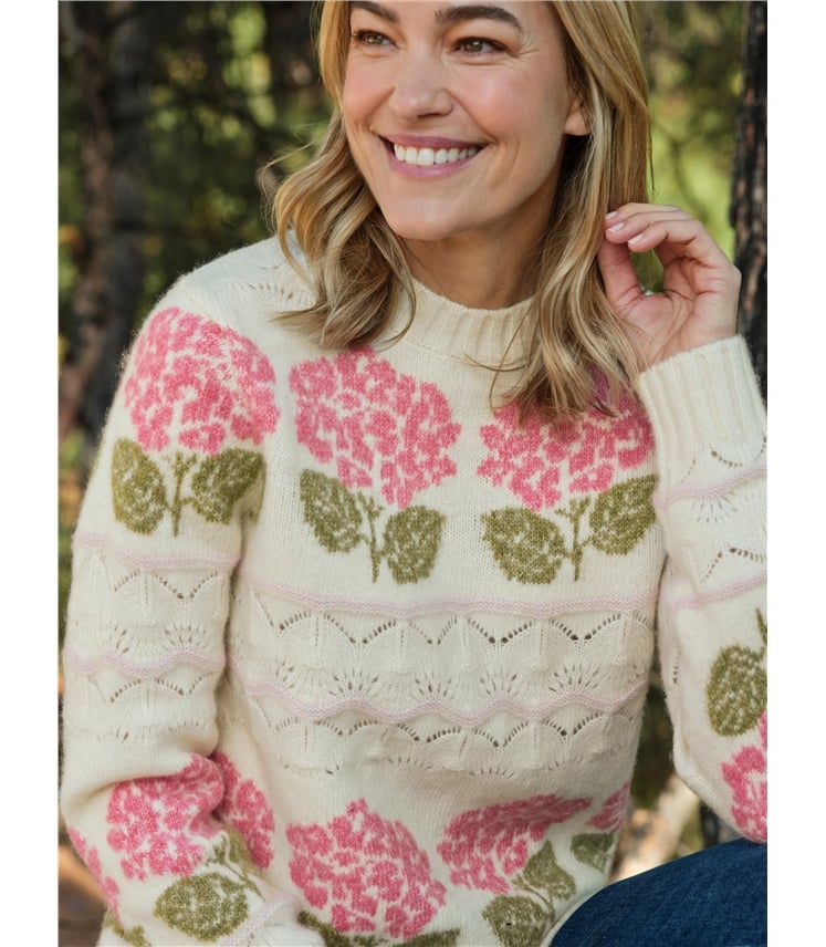 Hydrangea Pattern Jumper