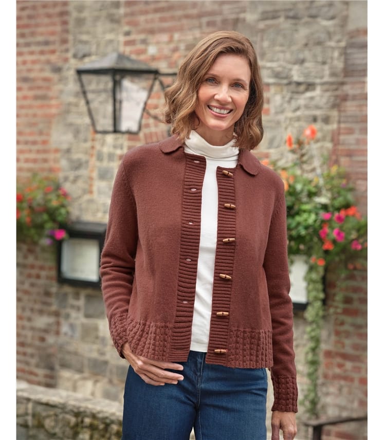 Wooden Toggle Cardigan