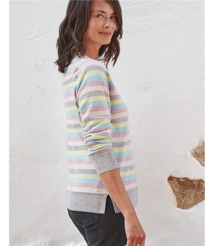 Pastel Multi Stripe Sweater