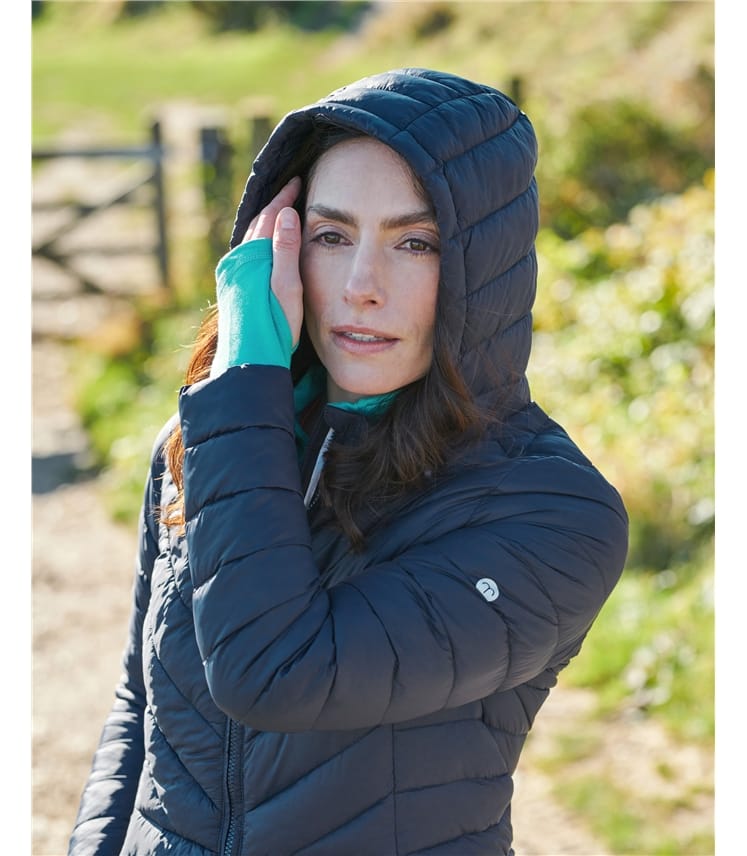 drying a puffer jacket