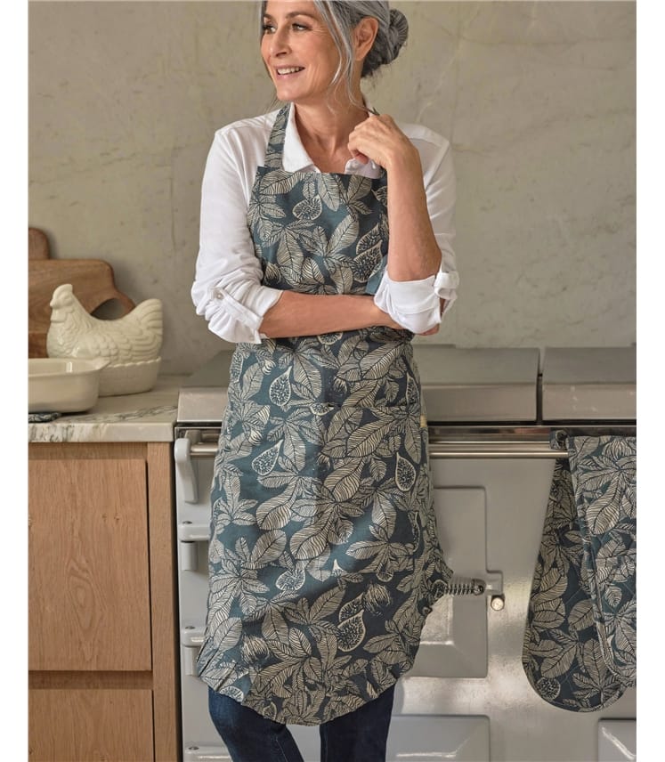 Cotton Print Apron