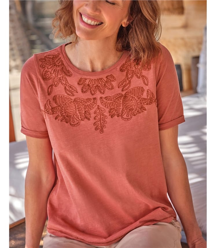 Applique Detail Top