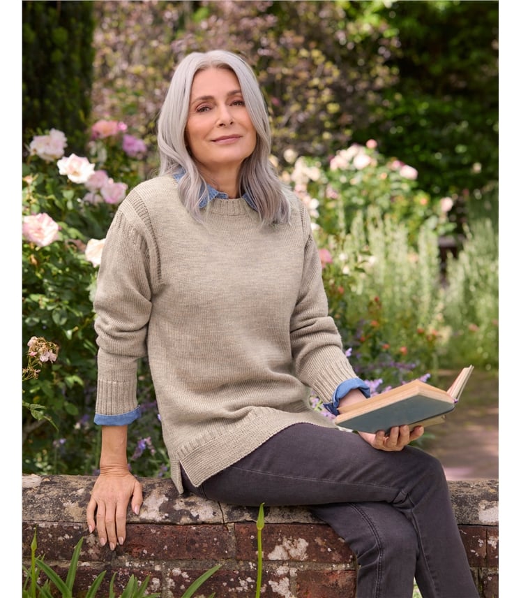 Pull Guernsey - Femme - Pure Laine