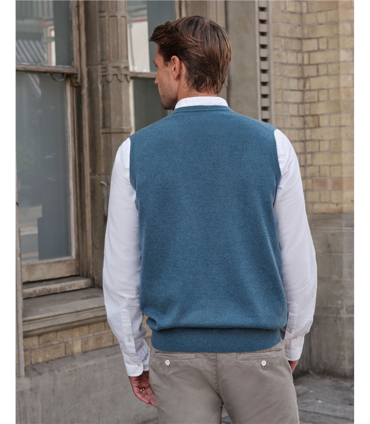 Mens Cashmere Slipover