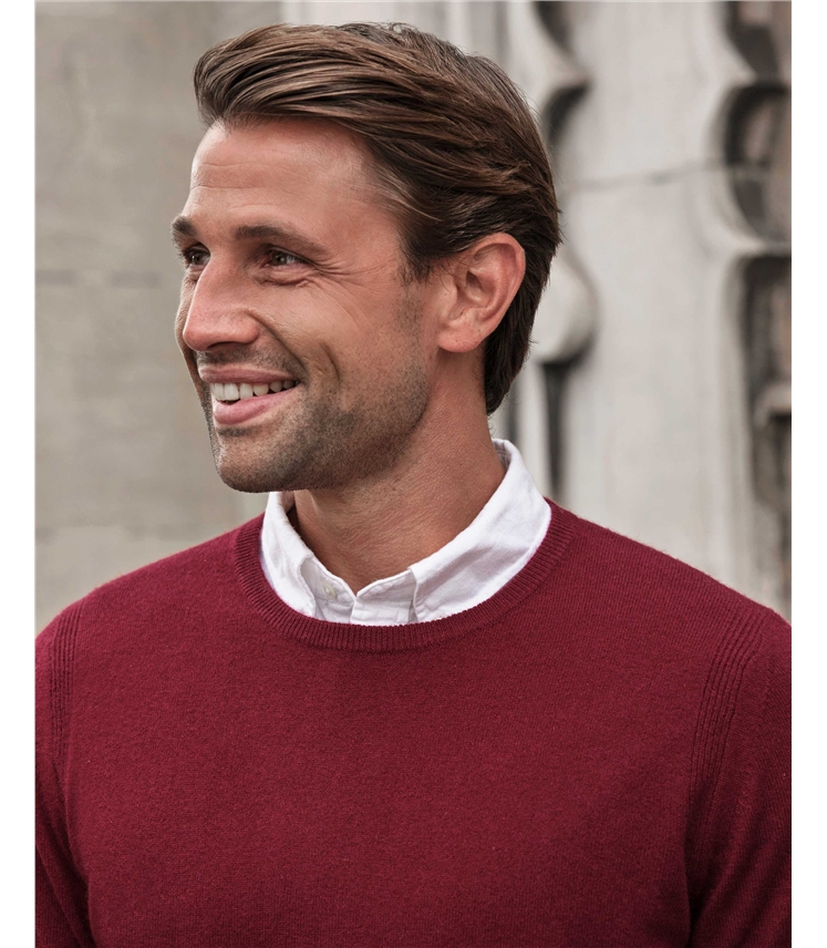 Mens Cashmere Crew Sweater