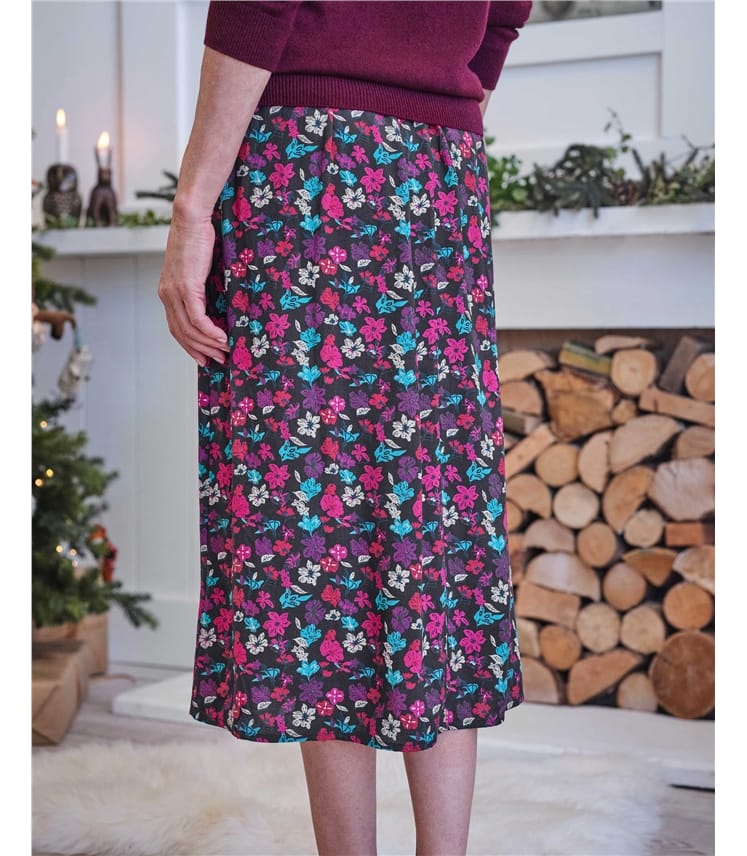 Elasticated Waist Woven Skirt