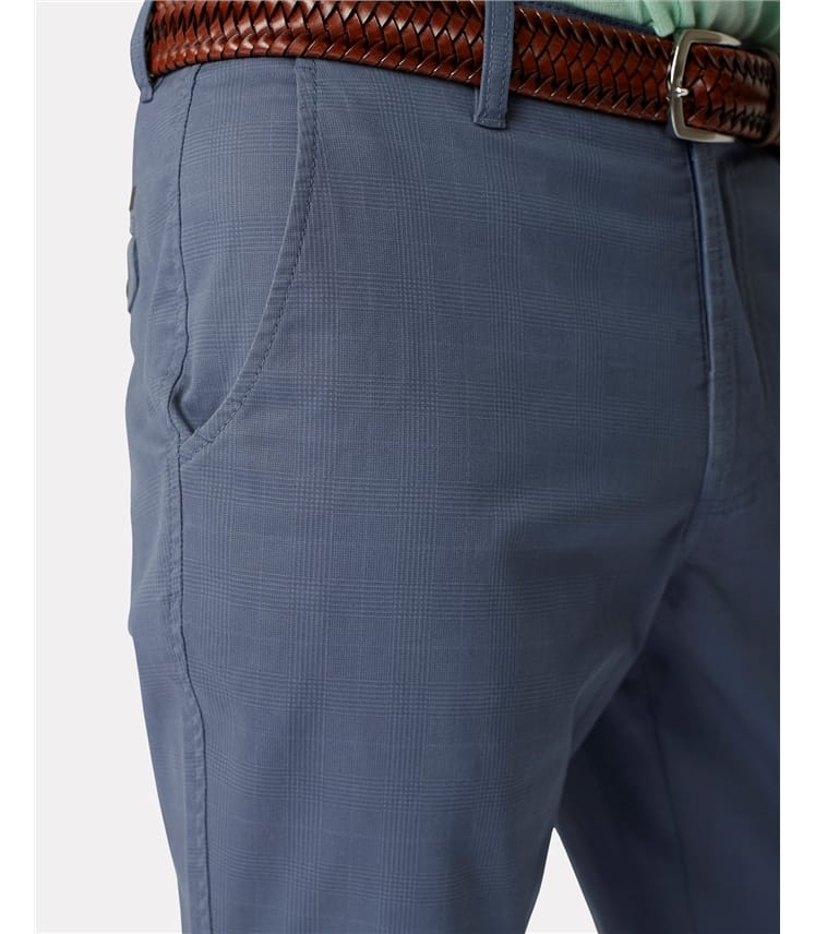 Robert Muted Check Trouser