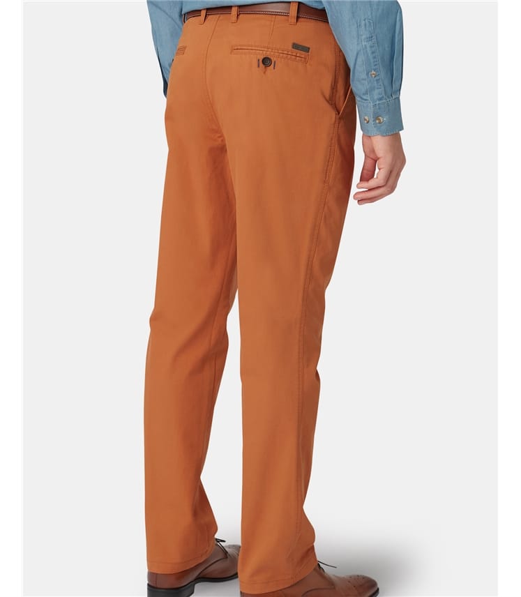 burnt orange chinos