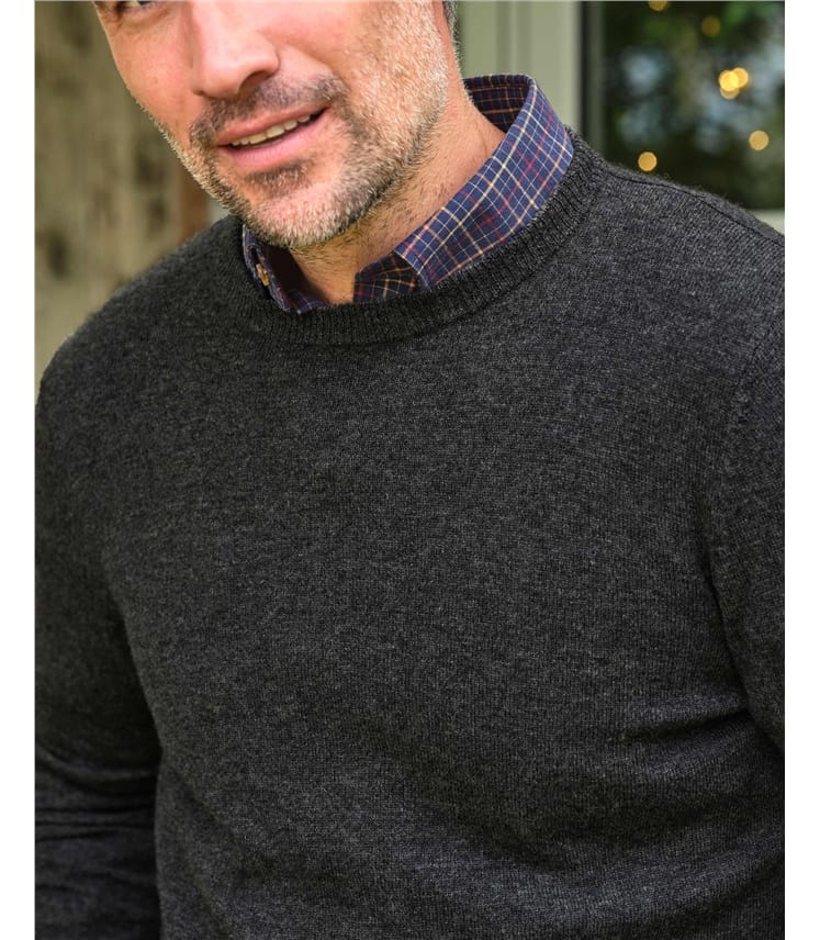 Cashmere Merino Crew Neck Jumper