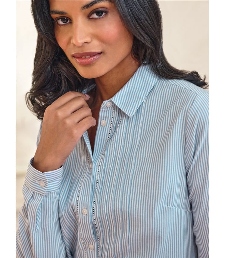 Pintuck Yoke Shirt