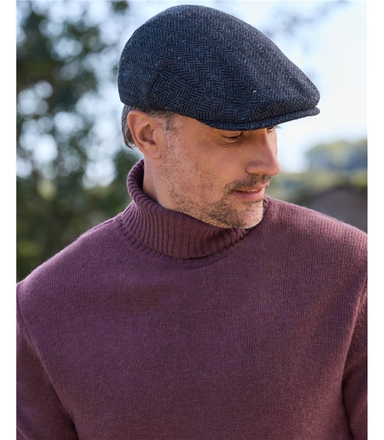 Casquette plate - Homme - Pure Laine