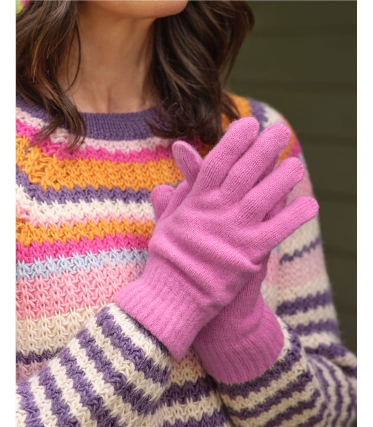 Gants Femme - gants en laine/tricot –
