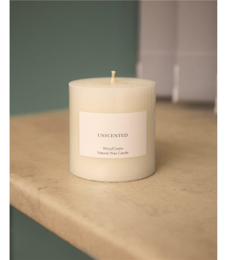 Natural Pillar Candle