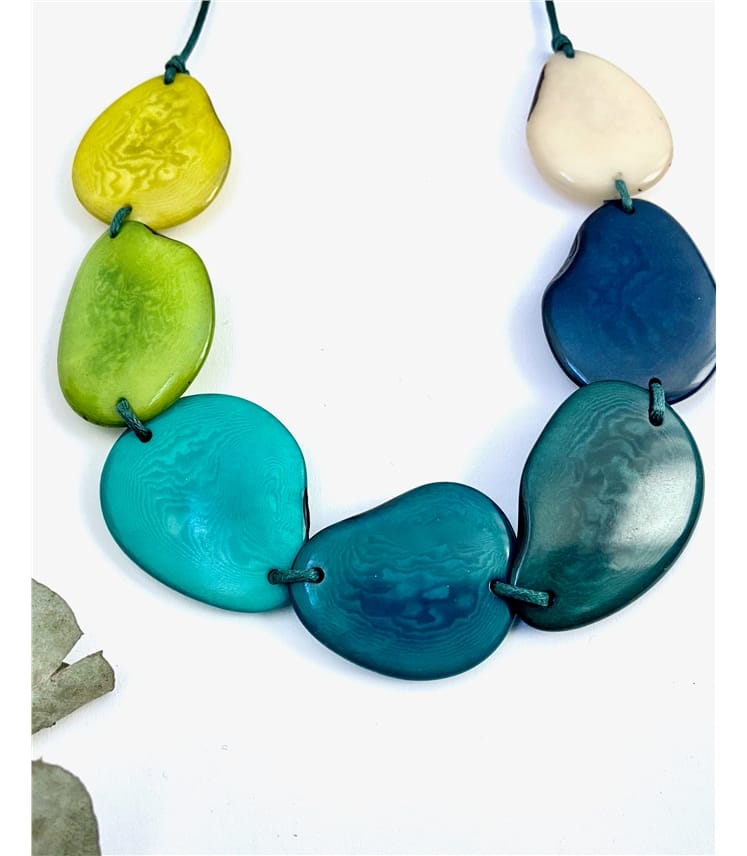 Seven Bead Tagua Necklace