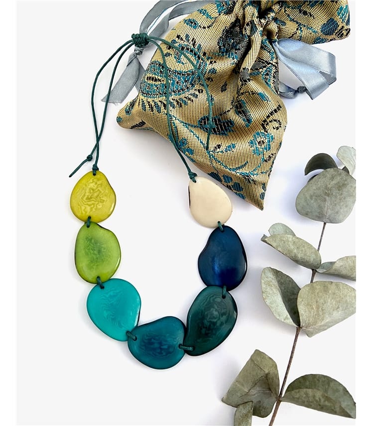 Seven Bead Tagua Necklace