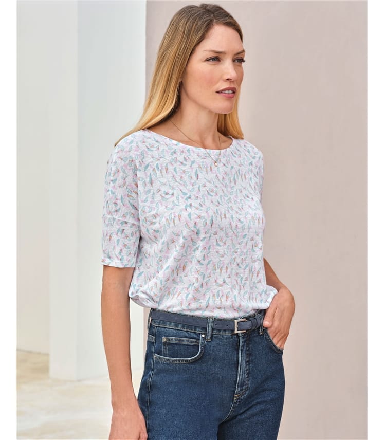 Relaxed Linen T Shirt