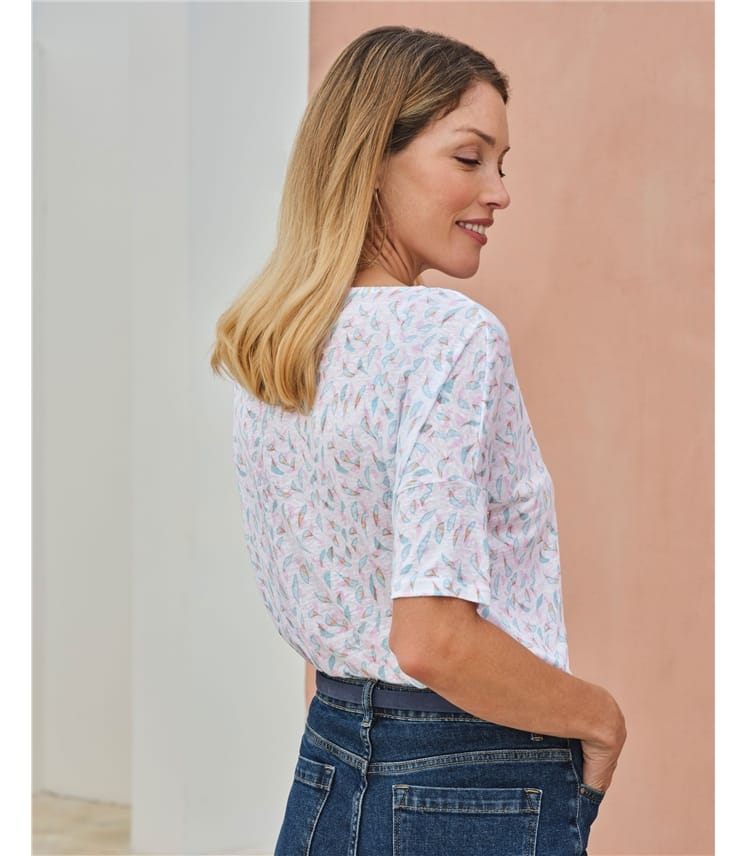 Relaxed Linen T Shirt