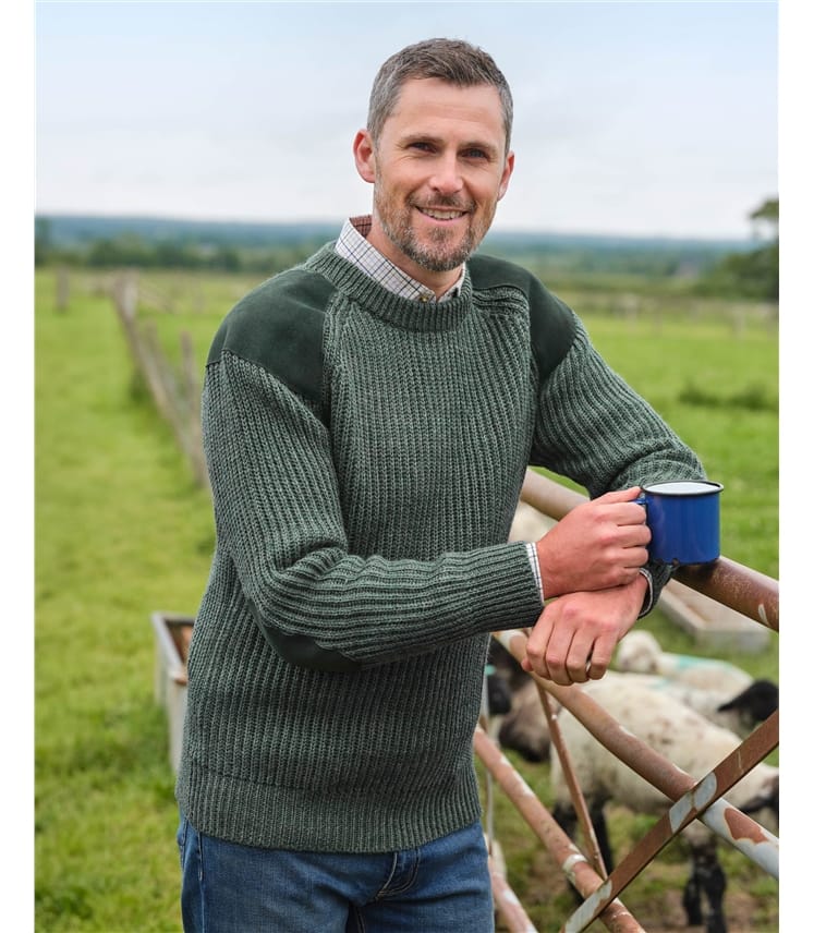 Countryman-Pullover aus reiner Wolle für Herren