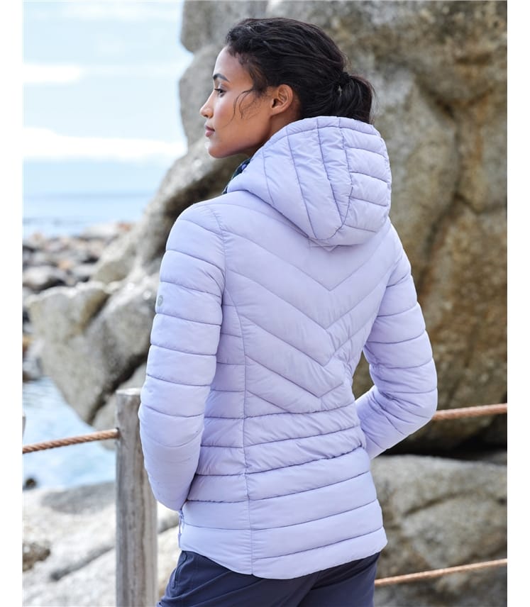 Steppjacke mit Kapuze