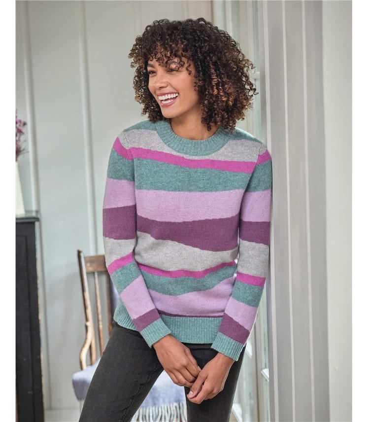 Wavy Abstract Jumper
