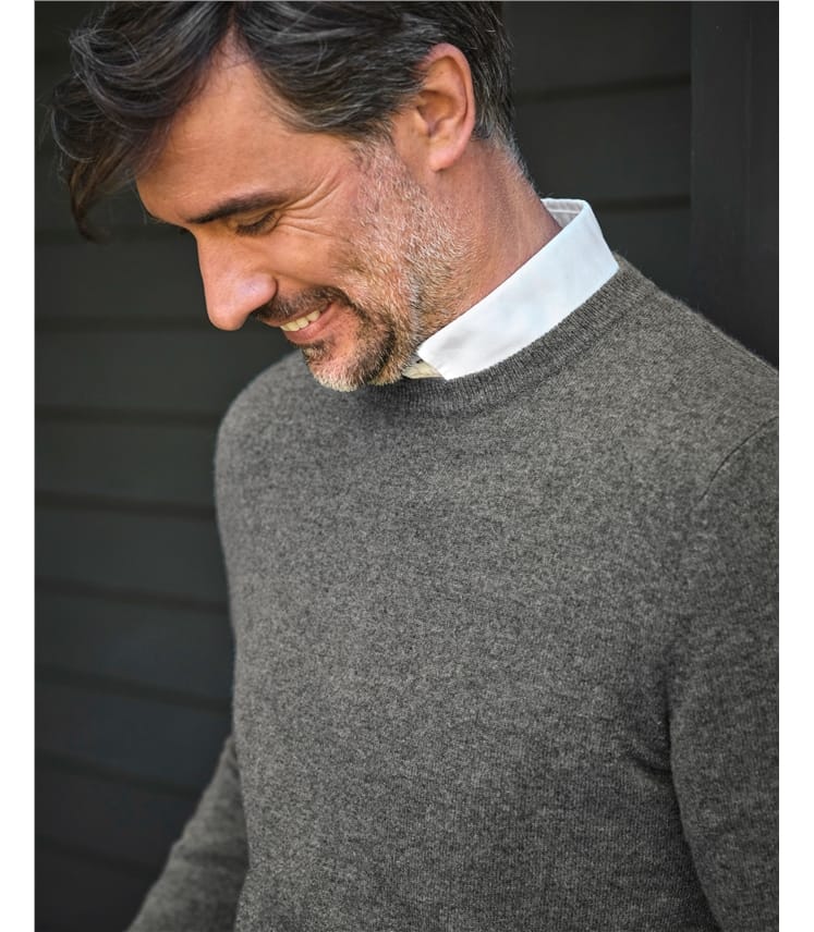 Pure Cashmere Crew Neck Jumper