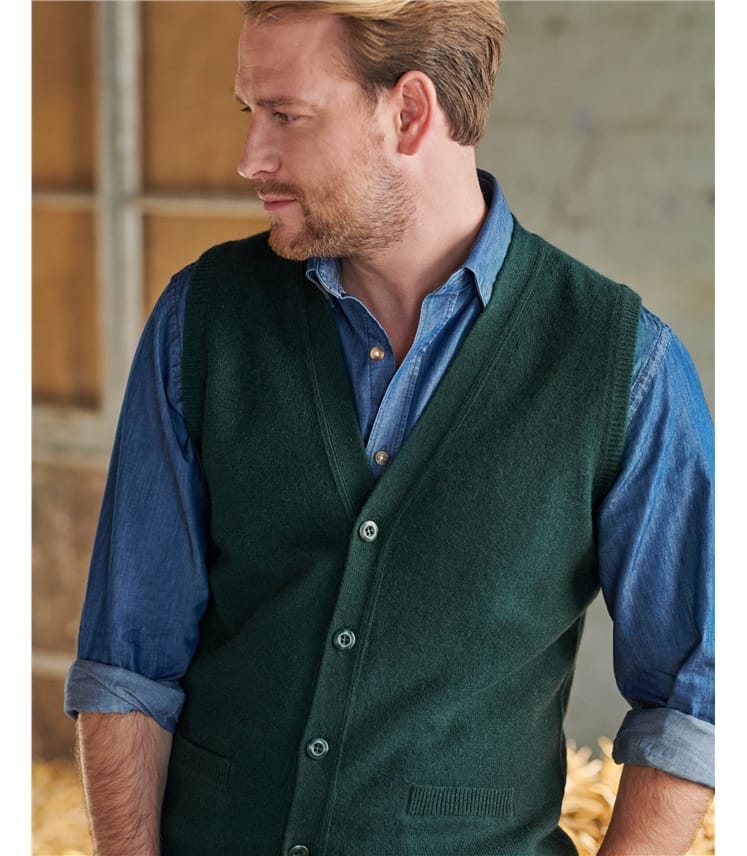 Lambswool Knitted Vest