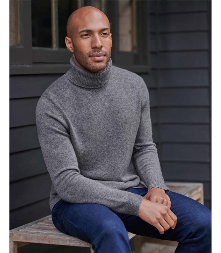 Men's 100 2024 percent cashmere sweater