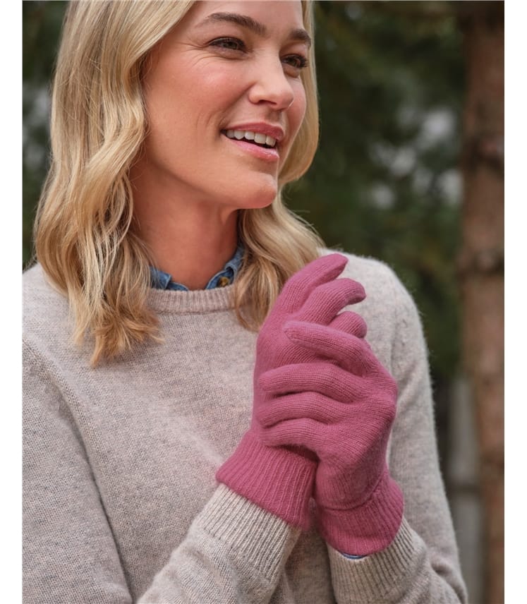 Handschuhe aus Lammwolle für Damen