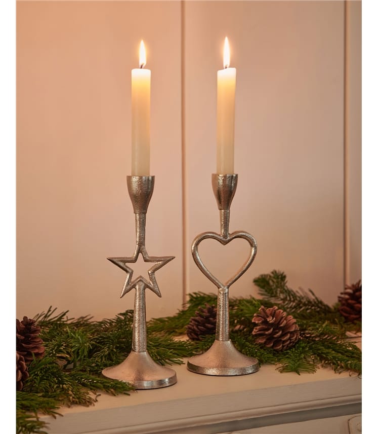 Heart Metal Candle Holder