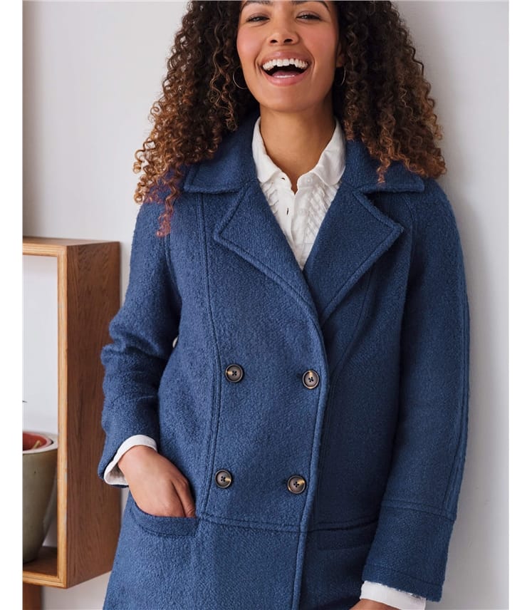Remi Wool And Recycled Polyester Coat