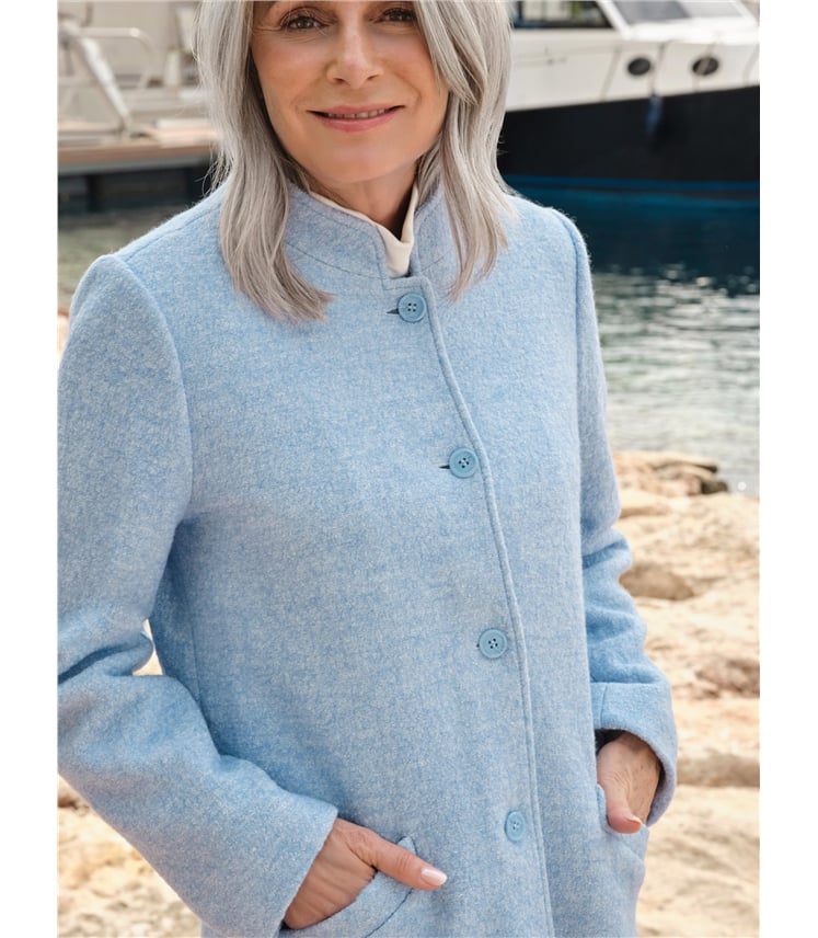 Longline Bomber Coat