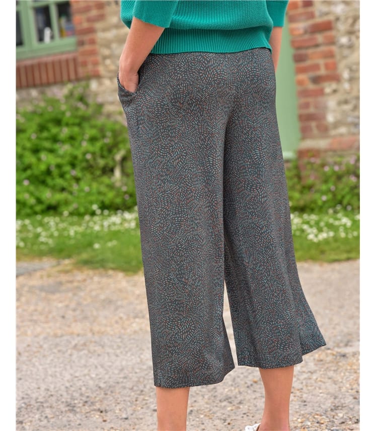 Printed Culotte