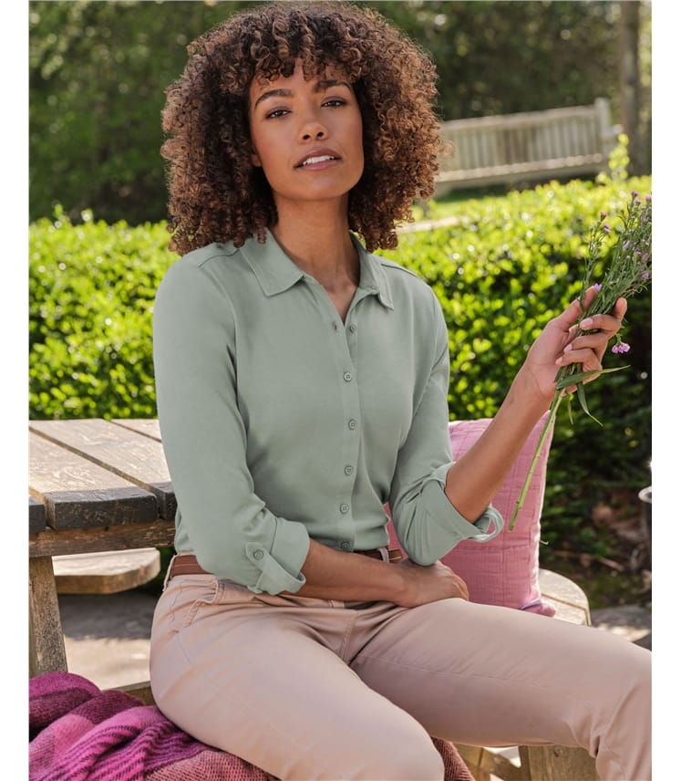 Chemise en jersey Soft Touch