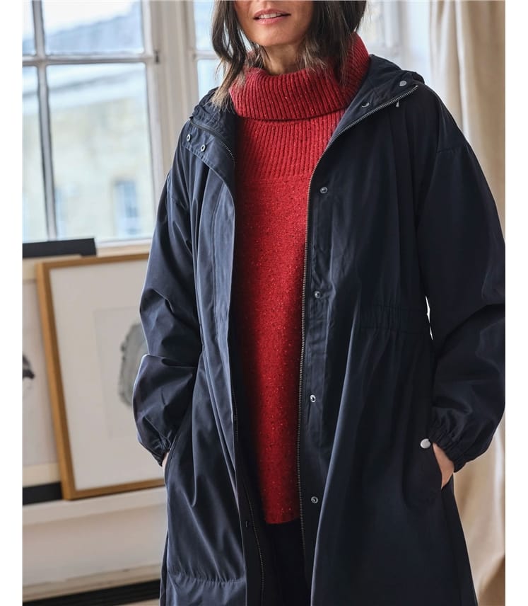 Kamila Organic Cotton Showerproof Jacket