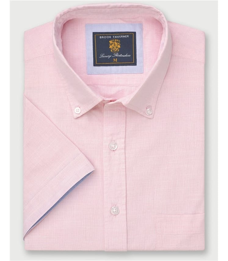 Cotton Slub Short Sleeve Shirt