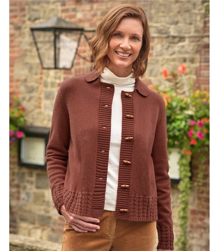 Wooden Toggle Cardigan