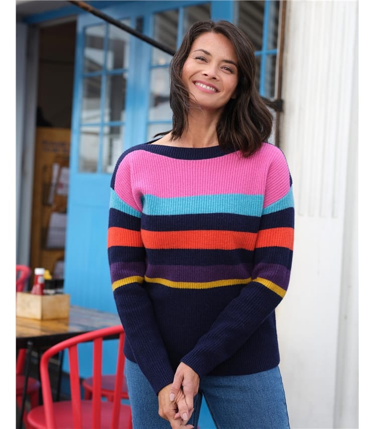 Rainbow Coloured Sweater