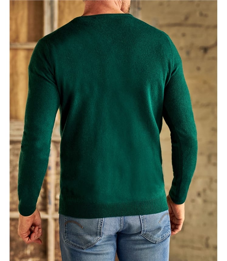 Mens Clothing Sweaters and knitwear V-neck jumpers Drumohr Wool Sweater in Green for Men 