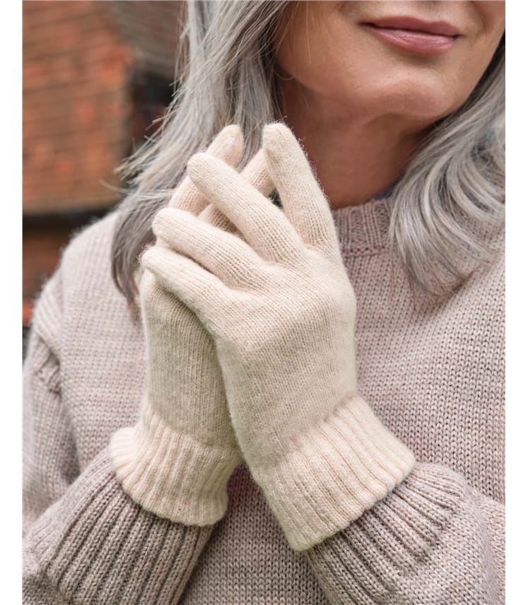 Womens Essential Lambswool Glove